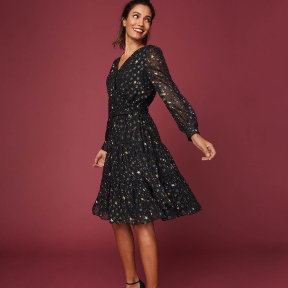 UNTUCKit  Starry Belted Robyn Dress - Picture 1 of 9